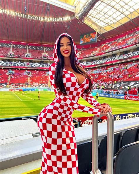 ivana knoll bikini|World Cups hottest fan celebrates Croatia win in flag bikini